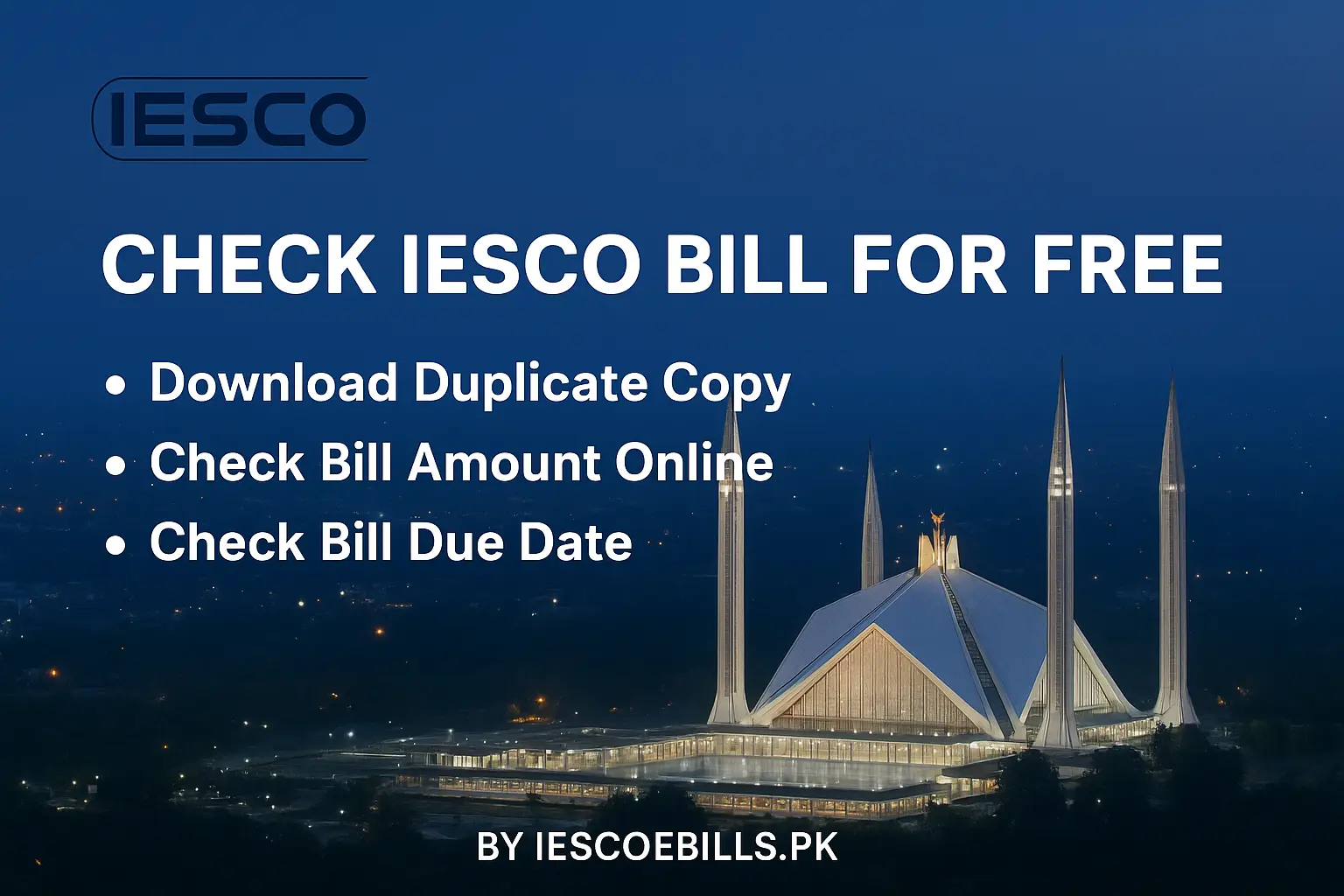IESCO Online Bill